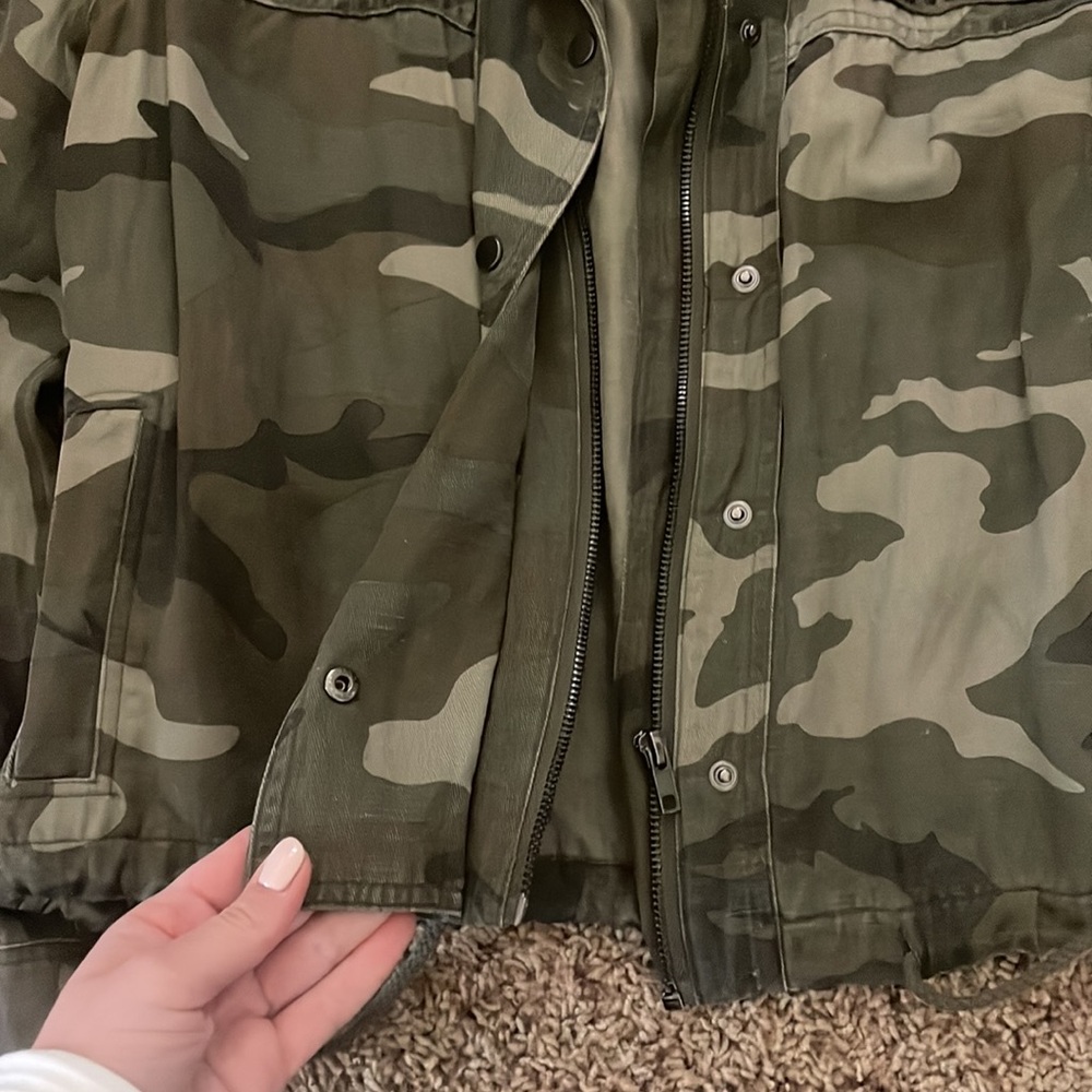 Rails Army Print Utility Jacket - image 4